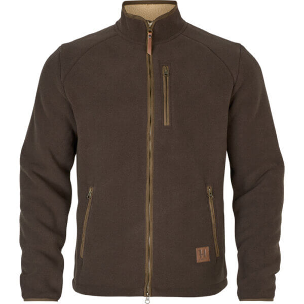 sandhem-sherpa-forro-polar-chaqueta-hombre-360gr-brown-harkila