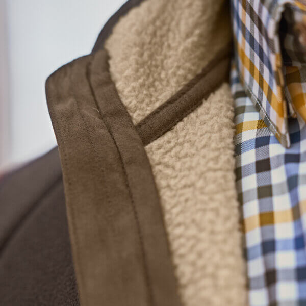 sandhem-sherpa-forro-polar-chaqueta-hombre-360gr-marron-harkila