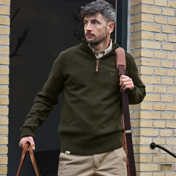 vicent-jersey-de-lana-cortavientos-hombre-harkila-verde