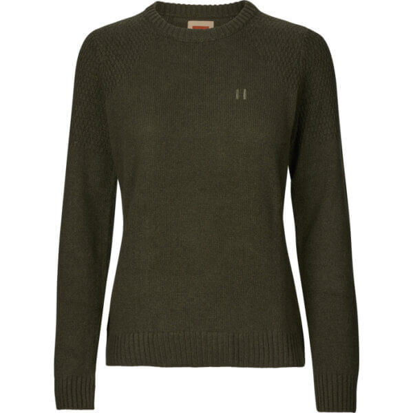 vinnie-jersey-de-punto-de-lana-merino-de-mujer-verde-cuello-redondo-harkila-1