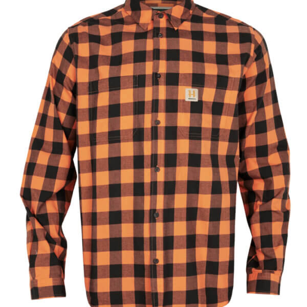 scandinavian-camisa-de-cuadros-de-hombre-harkila-naranja-mandarina-TuRopaDeCaza