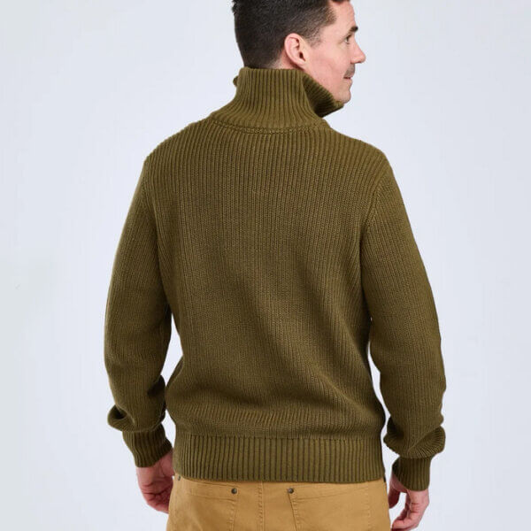 Pinewood-Philip-jersey-de-homvre-cuello-alto-con-cremallera-color-verde-turopadecaza-1