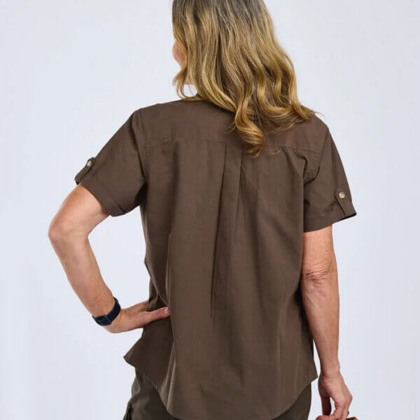 pinewood-safari-camisa-de-mujer-de-manga-corta-dark-olive---turopadecaza-