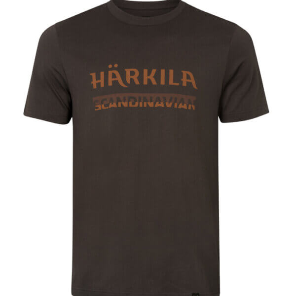 Harkila-Scandinavian-camiseta-hombre-marrón-TuRopaDeCaza