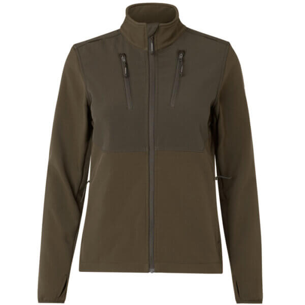 Harkila-Scandinavian-chaqueta-shoftshell-de-mujer-color-verde-TuRopaDeCaza