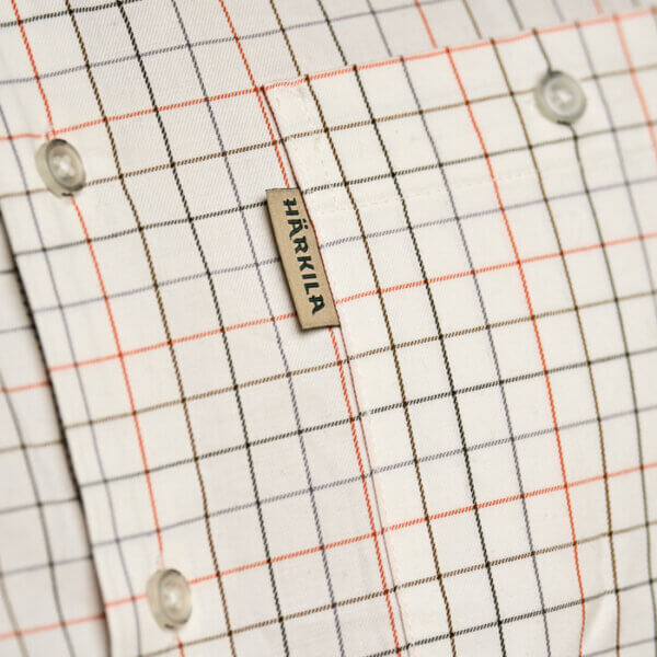 Portfield-camisa-de-cuadros-fios-hombre-Harkila-naranja-mandarin-TuRopaDeCaza-1