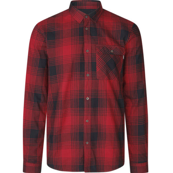 glen-camisa-de-hombre-de-flanela-cuadros-rojos-leñador-seeland-turopadecaza