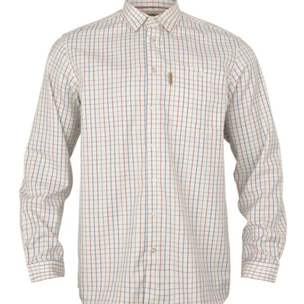 haywood-camisa-hombre-de-lana-y-cuadors-harkila-Arabian-spice-check-turopadecaza