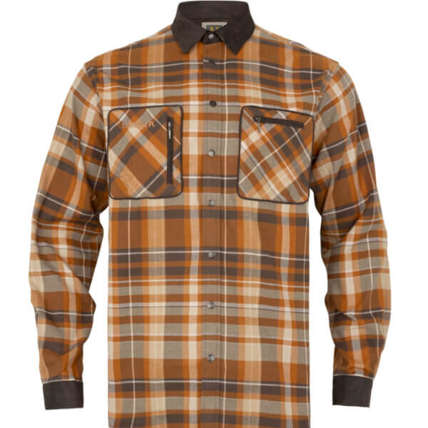 pajala-camisa-de-invierno-caliente-de-hombre-harkila-Cornstalk-check-amarilla-turopadecaza