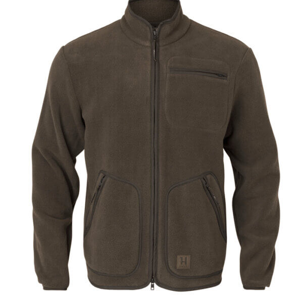 torsby-chaqueta-polar-de-hombre-marrón-Harkila-TuRopaDeCaza