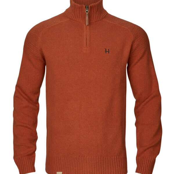 vincent-merino-jersey-hombre-media-cuello-alto-media-cremallera-lana-merino-naranja-bombay-brown-turopadecaza