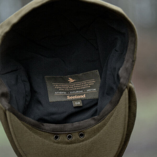 woodcock-roayle-gorra-inglesa-verde-impermeable-Seeland-TuRopaDeCaza-1